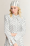 Patterned Wide Scarf/Shawl