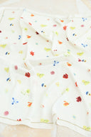 Patterned Wide Scarf Shawl