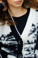 Patterned Cardigan