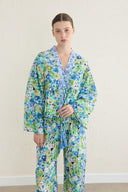 Desenli Matchli Kimono Takım