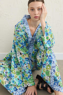 Desenli Matchli Kimono Takım