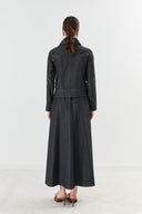 Diane Denim Skirt Suit