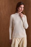 Mock Neck Knit Bodysuit