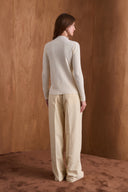 Mock Neck Knit Bodysuit