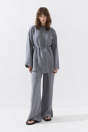 Stitched Detail Relaxed Trouser Set