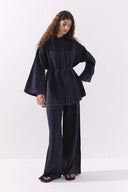 Stitched Detail Relaxed Trouser Set