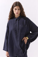 Stitched Detail Relaxed Trouser Set