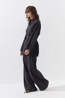 Dikiş Detaylı Rahat Pantolon Takım