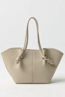 Knot-Detail Asymmetric Bag