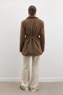 Dusk Curly Wool Coat