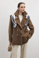 Dusk Curly Wool Coat