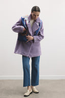 Dusk Curly Cashmere Coat