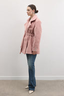 Dusk Curly Wool Coat