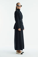 Benetti Button-Detail Jacket and Trousers Suit