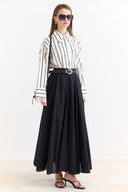Voile Flared Skirt