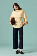 Knitted Scarf Sweater