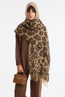 Patterned Long Shawl Scarf