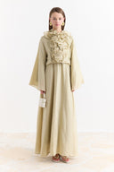 Ruffle Collar Detail Dress