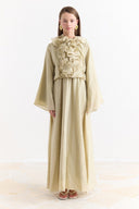 Ruffle Collar Detail Dress