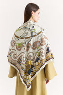 Samora Patterned Shoulder Shawl