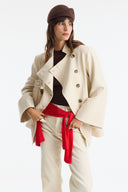Asymmetric Buttoned Blazer Jacket