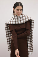 Plaid Shawl Scarf