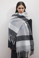Plaid Shawl Scarf