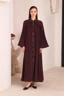 Elan Vertical Pleated Premium Dress