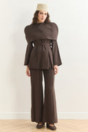 Elara Draped Trouser Set