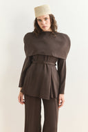 Elara Draped Trouser Set