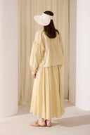 Ellena Front-Buttoned Voile Set