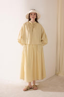 Ellena Front-Buttoned Voile Set