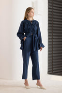 Elliott Shoulder-Gusseted Piping Detailed Suit