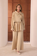 Emilia Linen Trench Set