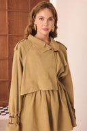 Emilia Linen Trench Set