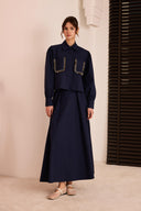 Estella Embroidered Skirt Set