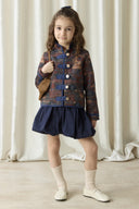 Ethnic Patterned Jacquard Jacket