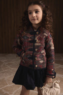 Ethnic Patterned Jacquard Jacket