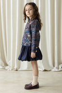 Ethnic Patterned Jacquard Jacket