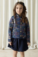 Ethnic Patterned Jacquard Jacket