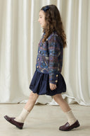 Ethnic Patterned Jacquard Jacket