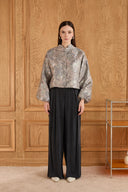 Ethnic Jacquard Short Jacket