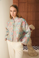 Ethnic Jacquard Short Jacket