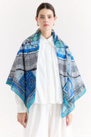Samora Patterned Shoulder Shawl