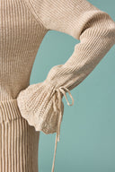 Glittery Knit Skirt Set