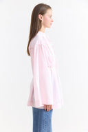 Binding Detail Voile Shirt