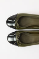 Mira Patent Detail Ballerina Flats