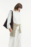 Stitched Detail Carrot-Fit Trouser Set