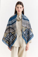 Samora Patterned Shoulder Shawl