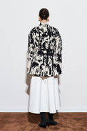 Fery Flocked Print Jacket